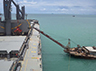 Glovis Melody loading sand at Myeik, Myanmar