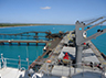Glovis Maria loading manganese ore at Groote Eylandt, Australia